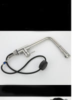 Grifo negro extraíble para fregadero de cocina, mezclador de agua fría y caliente de acero inoxidable, boquilla de pulverización, 2 modos, Flexible - details 15