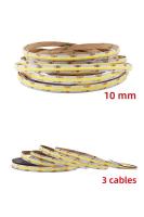 Tira De Luz LED COB CCT 10M 624 LEDs/m Alta Densidad Flexible 5mm Luz LED Lineal Dimmable 3 Cables DC24V 2700K a 6500K Para Sala De Estar - details 9