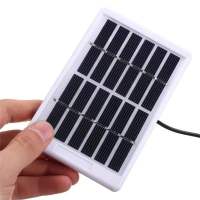 Panel Solar Monocrystallino Mini USB 1.2W 6V Módulo De Energía Para Exteriores Cable De 118.27 Pulgadas Para DIY Polícrata - details 7