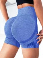 Shorts De Yoga Para Mujer Cintura Alta Fitness Running Pantalones De Gimnasio Levantamiento De Glúteos Sportswear Yoga Push up Shorts De Entrenamiento - details 11