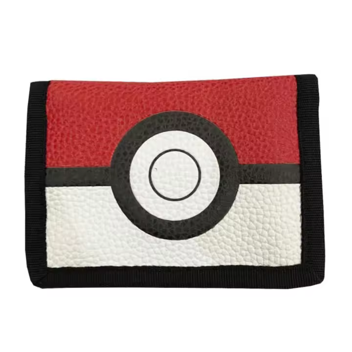 Pokemon Cartera Unisex Negro con Varios Compartimentos Interiores - 1