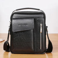Bolso De Hombro Vintage Para Hombres Bolsos Cruzados Retro Con Cierre De Cremallera Bolsa De Mano De Nylon Para Occasiones Versátiles - details 0