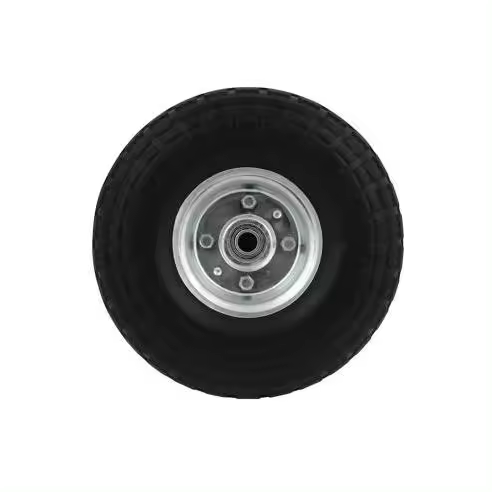 EDM Rueda de Caucho para Carretilla de Transporte Ø25,5cm - EDM - 07921 Rueda para carretilla de transporte Accesorios Bricolaje Ruedas - 1