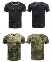 Camiseta de Camuflaje 3D para Hombre – Ropa Informal de Verano, Cuello Redondo, Manga Corta, Estilo Callejero, Talla Grande, Ideal para Deporte y Exterior - details 7