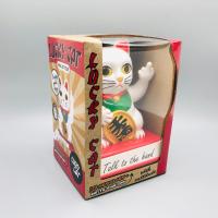 Gato De La Suerte Chino Personaje Oscuro Vertical Con Dedo Del Middle Welcome Para Decoración De Hogar Figura De Plástico - details 8