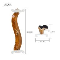 Soporte De Hombro Para Violín Universal Con Espuma Suave Ajustable Multifuncional Y Paño De Limpieza Accesorio De Violín 4/4-4/3 - details 4