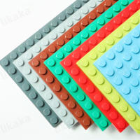 4PCS Bloques De Construcción Plásticos 8x16 Puntos Con Placas De Base Juguetes Compatible Con Ciudad Clásica Para Niños - details 4