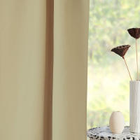 2PCS Cortinas De Color Sólido Con Bolsa De Mango Simple Para Filtering Luz Adecuadas Para Decoración De Sala De Estar Oficina Hogar Dormitorio - details 3