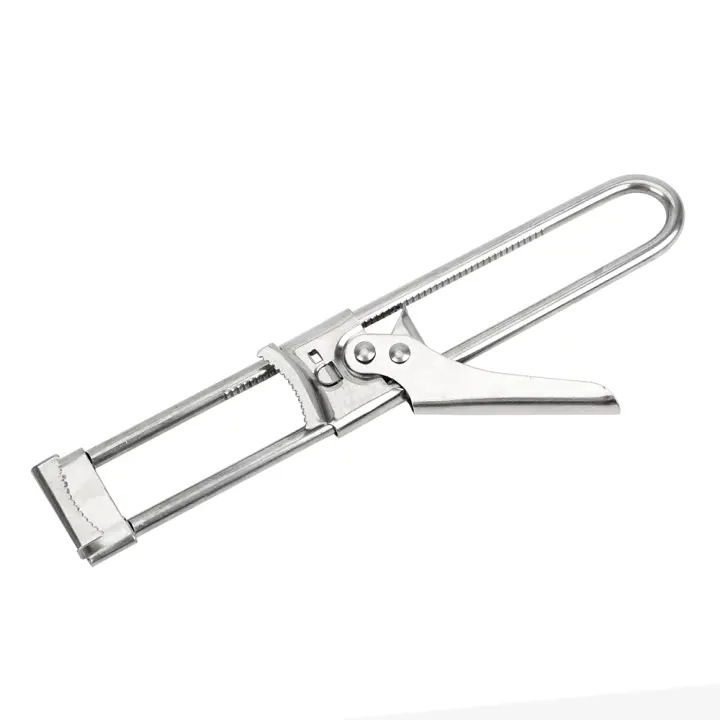 Ajustable Abrebotellas De Acero Inoxidable Manual Accesorios De Cocina Gadgets Ecológicos Adecuado Para Todos Los Tipos De Calibre - 1