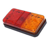 Lámparas De Freno Traseras Para Camión Camiota Remolque Caravana Autobús Motorhome 10LED 12V Accesorios De Automóvil - details 2