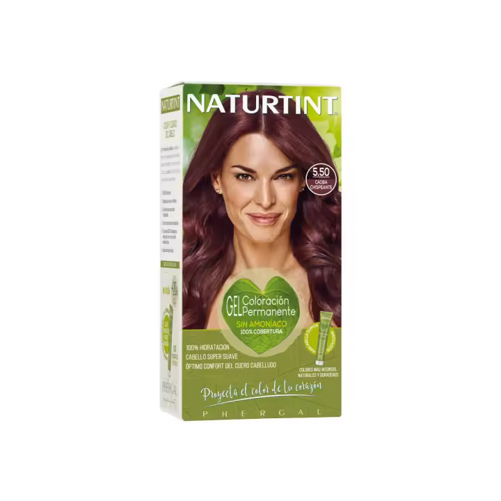 Naturtint Tinte Caoba Chispeante Permanente con Protección del Cuero Cabelludo - 1