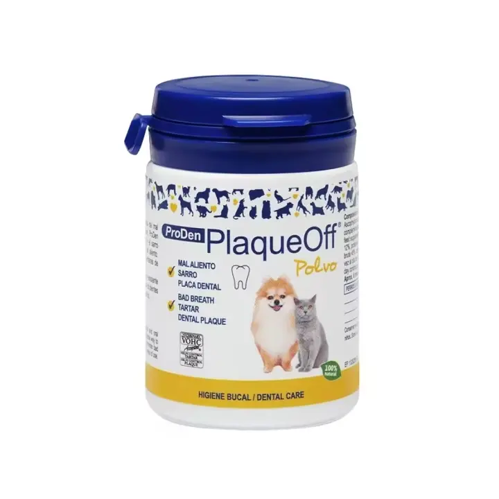 Pro Den PlaqueOff (60 gr) - Polvos para Gatos y Perros - 1