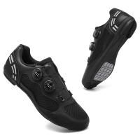 Zapatos De Ciclismo Para Hombre MTB Transpirables Negros Con Plataforma Plana Y Cierre De Bloqueo Libre Material De Suela De Goma Cómodos Para Bicicleta De Montaña Y Zapatillas De Ciclismo - details 15
