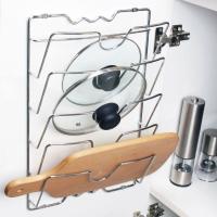 Organizador De Cocina Colgante De Pared Estante Para Cubiertos De Olla De Cinco Capas Metálico Libre De Rusticidad Multifuncional Rack De Almacenamiento Para Cubiertos De Olla - details 0