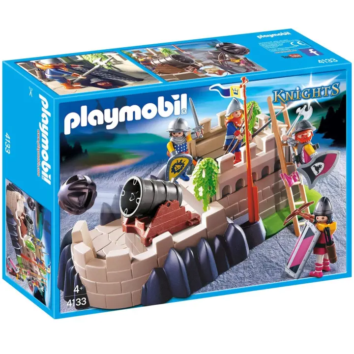 Playmobil - Caballeros en Superset Castillo, Ref: 4133 - 1