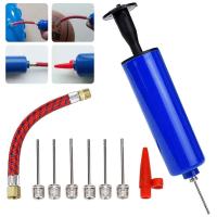 Kit De Inflador De Bolas Portátil Mini Con Agujas 10Pcs Para Baloncesto Balonmano Fútbol Voleibol Bolas De Aire Manual - details 8