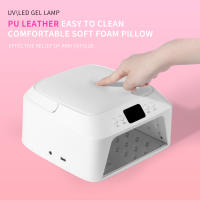 Lámpara UV Para Uñas 71 LEDs Con Espacio Amplio Secador De Uñas Con Almohadilla Para Manos Sensor Inteligente 72 W Profesional Para Manicura Y Pedicura - details 8