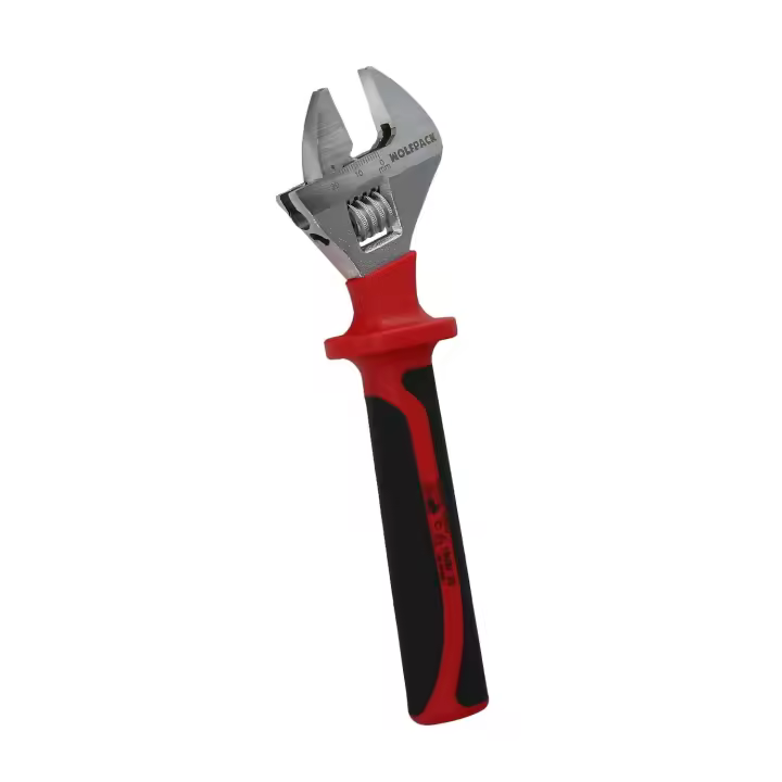 Llave ajustable aislada vde 8. llave ajustable aislada, llave inglesa, llave moleta aislada, - 1
