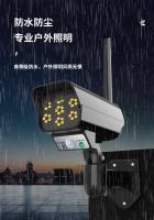Luces solares LED con Sensor de movimiento, cámara ficticia de seguridad, luz de pared inalámbrica para exteriores, luz de inundación IP65, lámpara Solar Led impermeable - details 8