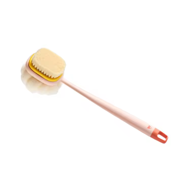 Cabeza de ducha-Limpieza de espalda para uso en la ducha - 1