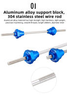 TOOPRE Tabla De Ajuste Para Bicicleta Conversor De Eje De Barril Herramienta Para Retener Ruedas Compatible Con Ejes De Barril De 12/15/20mm - details 2