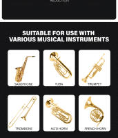 Micrófono Inalámbrico Profesional Para Instrumentos De Música Saxofón Trompeta Trombón Cinturón Cuello Lapel Recolector De Sonido Para Grabación Y Performances Al Aire Libre - details 2