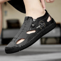 Sandalias De Verano Para Hombre Cómodas Y Transpirables Zapatillas De Playa Clásicas De Alta Calidad Con Suela De Goma - details 10