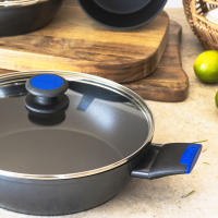 MONIX Martín Berasategui – Batería de Cocina 7 Piezas – Aluminio Forjado Antiadherente sin PFOA – Apta para Inducción – Con Tapas de Cristal – Recomendada por Chef Estrella Michelín - details 3