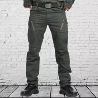 Pantalones Tácticos Livianos Edición Reforzada Para Hombre Outdoor Casual Pantalones Elásticos De Trabajo Verano Commuting Pantalones Rectos - details 6