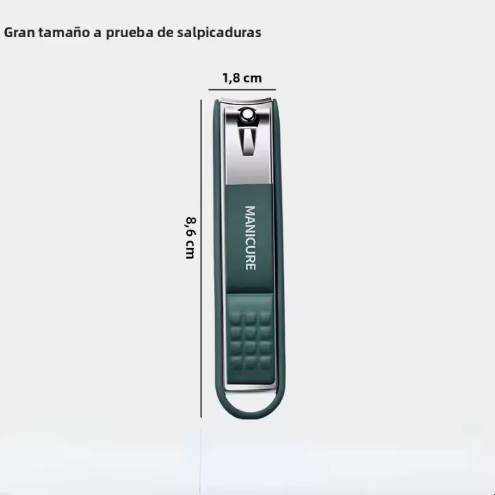 Juego De Tijeras Para Uñas De Alta Calidad Para Hombres Y Mujeres Herramientas De Pedicura Universales Portátiles De Acero Inoxidable - 1