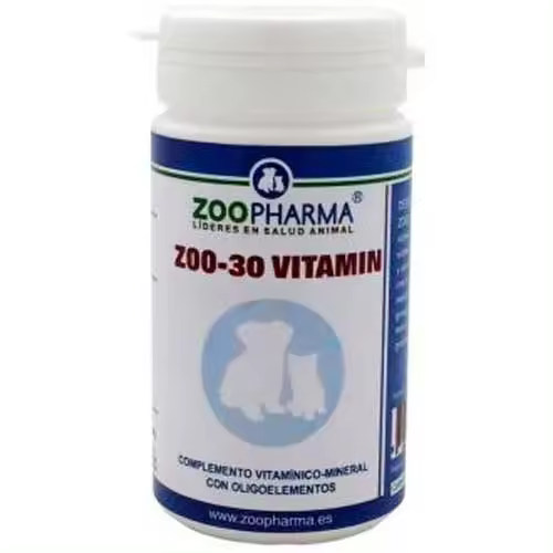 Zoopharma Vet Zoo-30 Vitamins Perros Y Gatos 30Comp - 1
