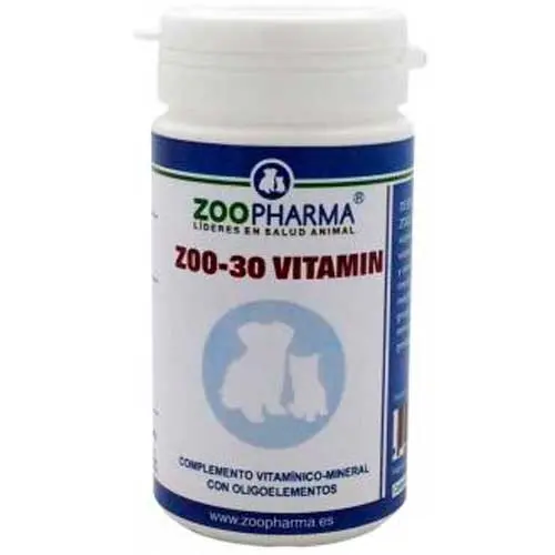 Zoopharma Vet Zoo-30 Vitamins Perros Y Gatos 30Comp - 1