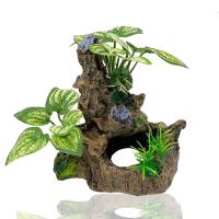 Decoración De Acuario Belleza Submarina Hierba De Acuario Para Tanque De Peces Planta Simulada Accesorios Para Casa Material Plástico + Base De Resina - details 0