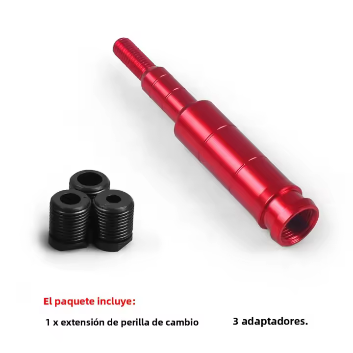 Extensor De Manillar De Cambios De Aluminio 133mm Extensión De Palanca De Cambio Manual Para Honda Adaptador De Knob De Cambio Universal M10x1.5 - 1