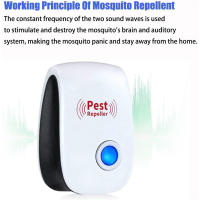 Repelente Ultrasonido Pest Reject Para Control De Plagas En El Hogar Dispositivo Repelente De Ratones Insectos Y Araña Mosquitos Y Cochinillas - details 6
