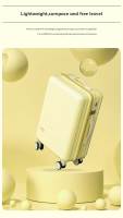 S7 STAR LG61635-LG61642 Maleta Elegante de Viaje, Cabina Equipaje Rígida 20in, Trolley Maleta PC con 4 Ruedas Giratorias Multidireccionales 360°, Equipaje Expandible de Moda Resistente Asa Telescópica, - details 4