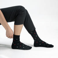 6 Pares De Calcetines De Negocios Para Hombre De Algodón De Alta Calidad Diseño De Moda Talla Grande Calcetines Deportivos Suaves Y Comprimidos - details 10