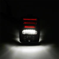 Luz De Placa De Licencia LED Roja DRL Tubo Para Chevy Silverado GMC Sierra 1500 2500 Pieza De Luz De Freno Trasero - details 5