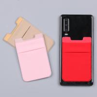 Porta Tarjetas Adhesivo De Lycra Para Teléfono Móvil Funda Estirable Para Creditos Y Cédulas De Identidad Porta Documentos Unisex - details 4