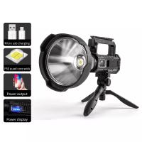 Linternas LED Portátiles Profesionales con Trípode – Modelos 160LM / Solar 3600mAh / 1500LM, Recargables Tipo C - details 0