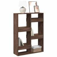 vidaXL Estantería de madera de ingeniería 100x33x135 cm en color Gris sonoma/Madera antigua/Negro y más | almacenamiento funcional diseño moderno para baño dormitorio sala - details 5