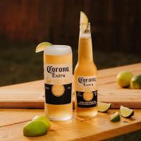Corona Cerveza, CAJA 24 Botellas x 335ml ,Cerveza EXTRA Lager Ligera y Refrescante, 4,5% Volumen de Alcohol  Cerveza Extra mas fina TOP CALIDAD Y SABOR - details 1