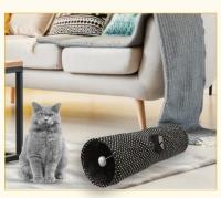 Túnel Para Gatos Juguete Colapsable De Juego Al Aire Libre Y Interior Para Perros Y Gatos Entrenamiento De Resolución De Problemas Y Escondite - details 3