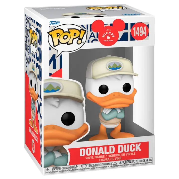 Figura Pop Disney Mickey & Friends Donald Duck-Figura de Vinilo Coleccionable - Idea de Regalo- Mercancia Oficial - Juguetes para Niños y Adultos - Movies Fans - Muñeco para Coleccionistas y Exposición - 1