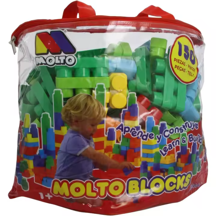 Moltó Bolsa Blocks 150 piezas (12464) - 1