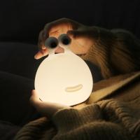 Luz Nocturna De Silicona Suave Con Sensor Táctil Para Dormitorio Animal Lindo Lámpara De Noche Para El Hogar Luz LED Moderna - details 5