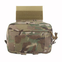 Bolsa De Descenso R Serie GP 20x15cm Molle Multiple Almacenamiento Localización Exterior Adaptativa Para Cinturón De Batalla Chaleco Rig De Pecho Bolsa De Mochila Negro MC Verde Militar Café - details 3