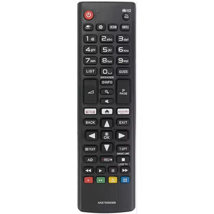 Control Remoto De Calidad Superior ABS AKB75095308 Para TV Inteligente LG 433MHz Compatible Con Varias Marcas De TV - 1
