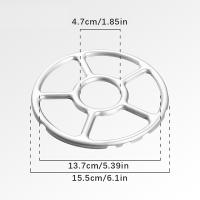 Reductor De Estufa Portátil Seguro Para Camping Soporte Duradero Para Cafetera De Gas Aluminio Accesorios Prácticos - details 7