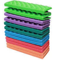 Manta De Camping Plegable 4-Zone XPE Espuma Cojín Antihumedad Elasticidad Para Viajes Senderismo Picnic Resistentes Al Polvo Herramienta Exterior - details 5